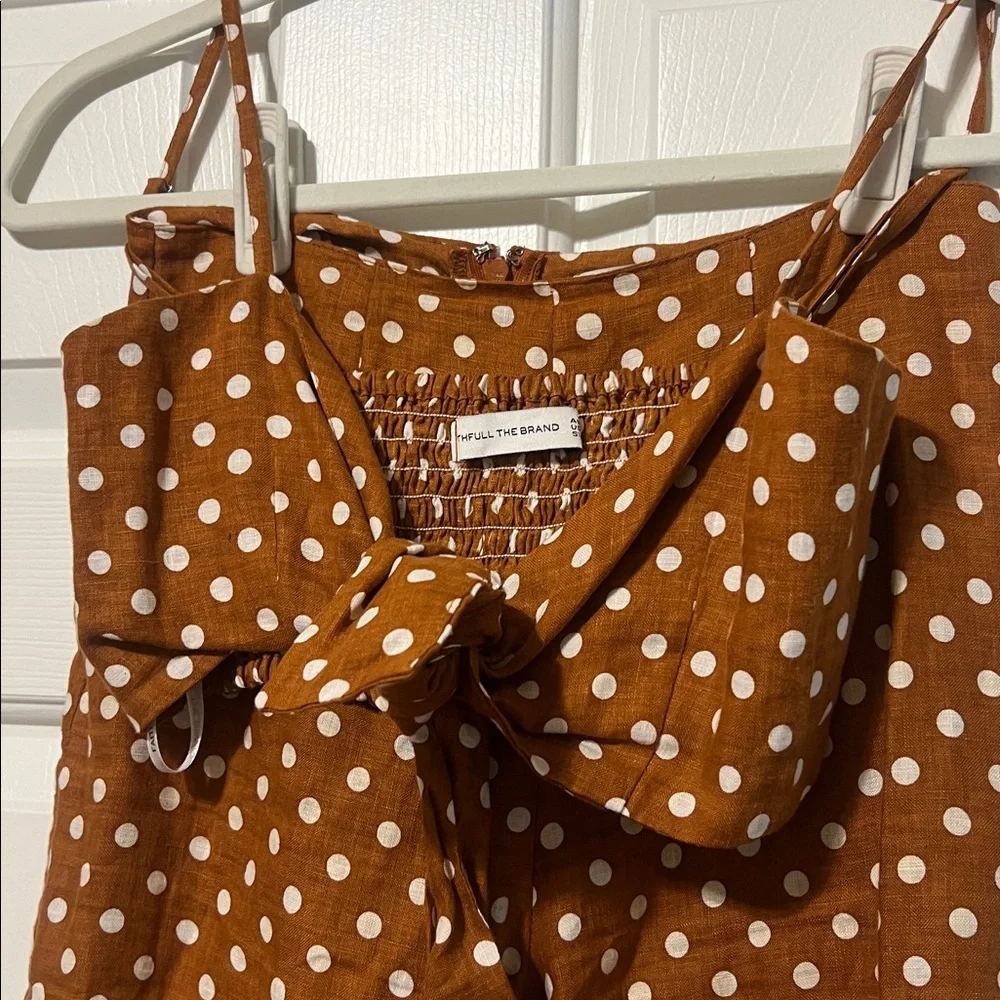 Faithfull the Brand - Polka Dot Cinnamon Matching Set